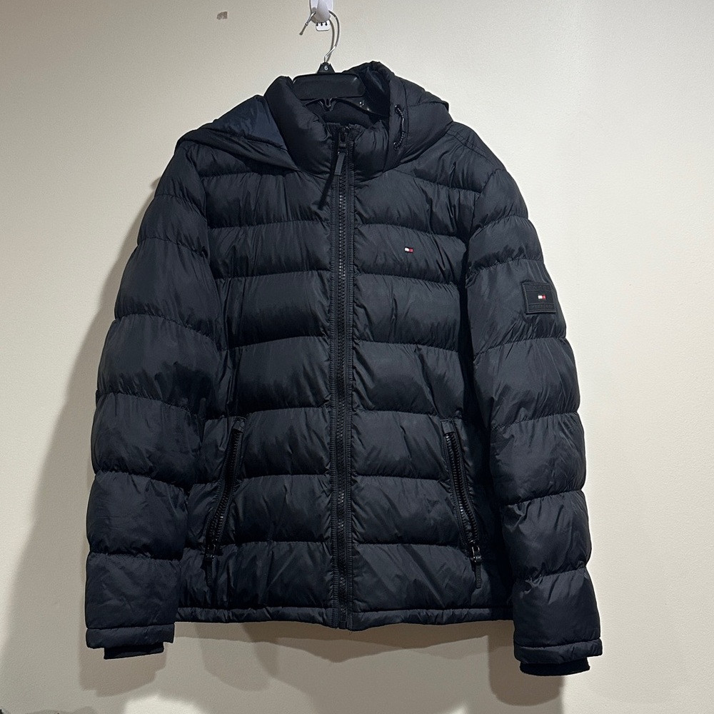 Tommy Hilfiger Dark Puffer Coat